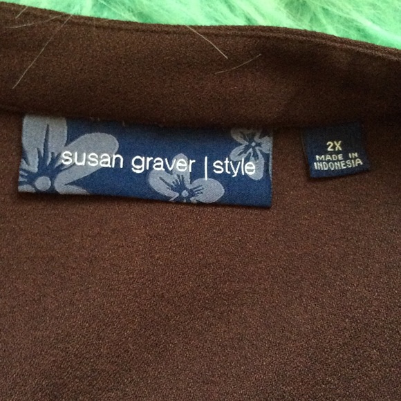 Brown Blouse/Jacket - Picture 5 of 5